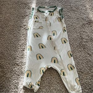 Green Kyte Baby rainbow sleeveless romper